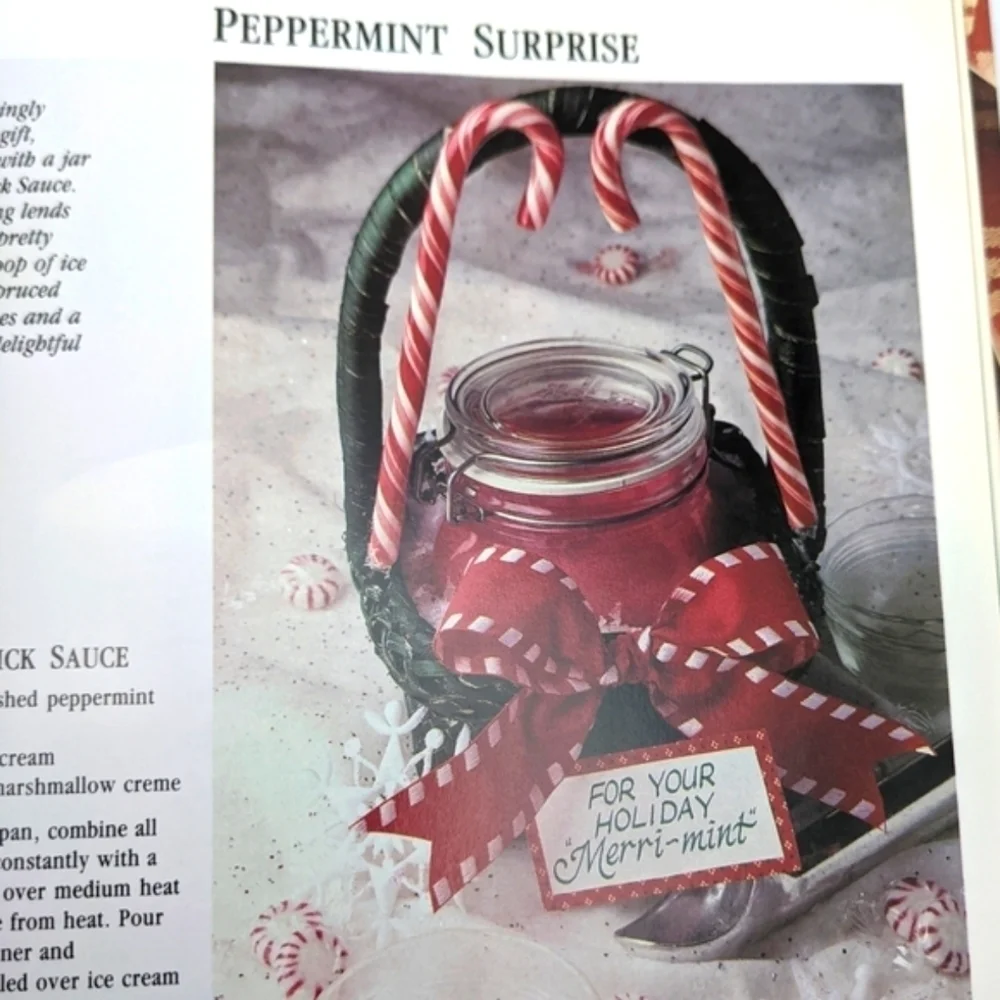 Vintage 90s Christmas Craft Cookbook